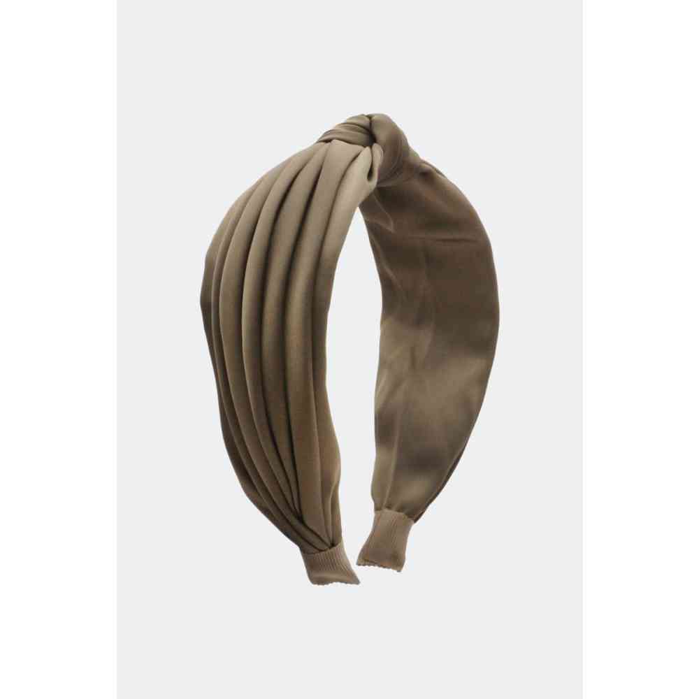 Voodoo Vixen - Satin Top Knot Haarband - Bruin